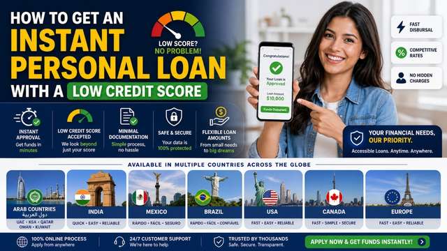 How to Get an Instant Personal Loan with a Low Credit Score